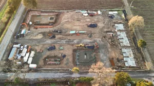 The Elene construction drone shot thumbnail