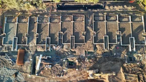 The Elene construction drone shot thumbnail